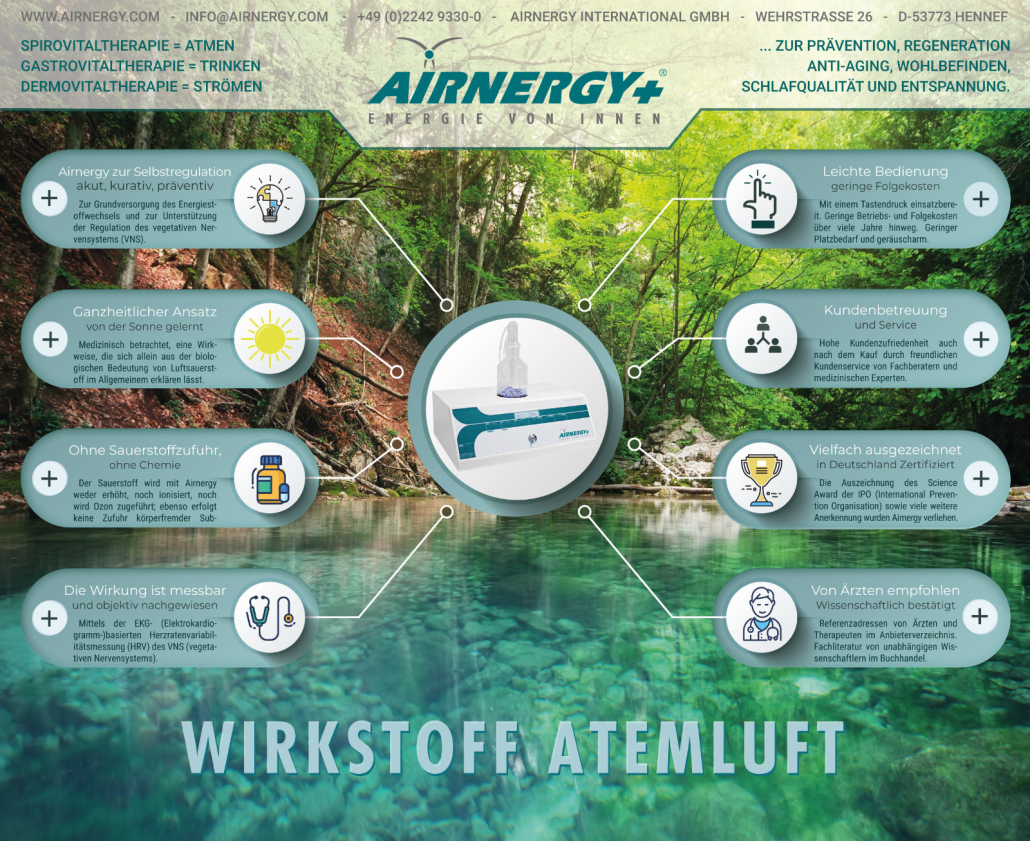 Wirkstoff Atemluft: Wie funktioniert Airnergy?