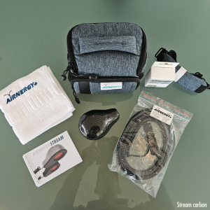 Airnergy Stream Silver Dermovitalisator mit Tasche und Zubehör